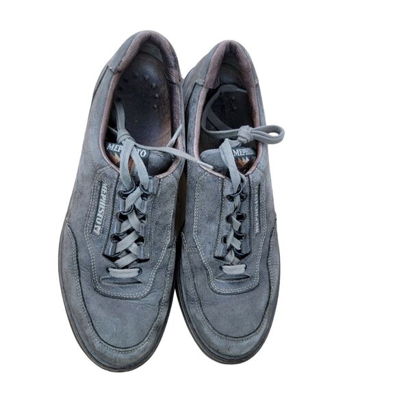 Mephisto Match Run Off US 9/6.5 Walk Athletic Comfort White Shoes Air Gray - Picture 3 of 9